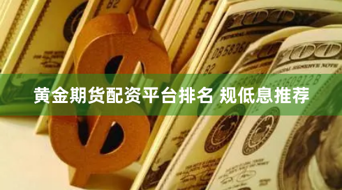 黄金期货配资平台排名 规低息推荐